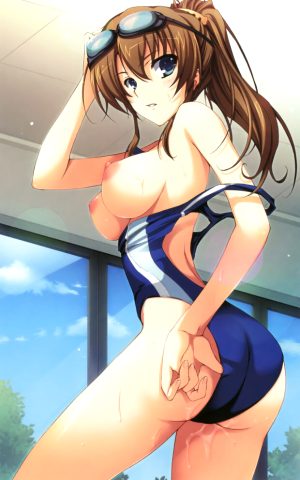 Cartoon porn/Adult comics/Hentai/Anime swimsuit