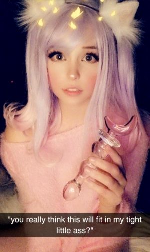Celeb Belle Delphine wants anal sex toying