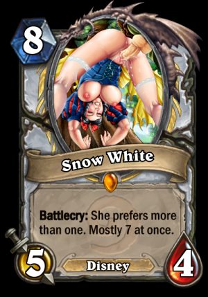 sex game card Snow White