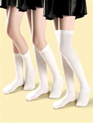 Shein – 3pairs Multisize Mesh Stocking Socks